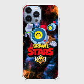 Чехол для iPhone 13 Pro Max с принтом BRAWL STARS NANI SPACE в Петрозаводске,  |  | Тематика изображения на принте: bibi | brawl stars | coach mike | crow | gale | leon | leon shark | max | mecha crow | mortis | mr.p | nani | phoenix | sally leon | sandy | spike | sprout | tara | virus 8 bit | werewolf | ворон | оборотень