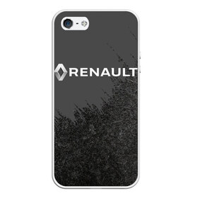 Чехол для iPhone 5/5S матовый с принтом RENAULT в Петрозаводске, Силикон | Область печати: задняя сторона чехла, без боковых панелей | Тематика изображения на принте: abstract | auto | brand | car | geometry | renault | sport | texture | абстракция | авто | автомобильные | бренд | геометрия | классика | машины | модные | ренаулт | спорт | стиль | текстура