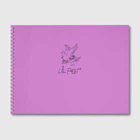 Альбом для рисования с принтом Lil peep в Петрозаводске, 100% бумага
 | матовая бумага, плотность 200 мг. | cry baby | leel | pip | лил | лил пип | модная музыка | модный рэп | музыка | пип | птица | птичка | реп | рэп | рэпер