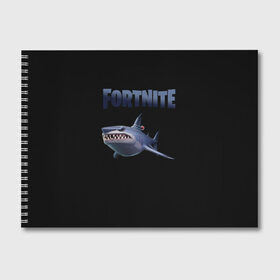 Альбом для рисования с принтом Loot Shark Fortnite в Петрозаводске, 100% бумага
 | матовая бумага, плотность 200 мг. | Тематика изображения на принте: chapter 2 | fortnite | fortnite 13 | fortnite 3 | loot shark | loot shark fortnite | season 3 | shark | shark fortnite 3 | акула | акула фортнайт | акула фортнайт 3 | лут акула | сезон 3 | фортнайт | фортнайт 13 | фортнайт 3 | фортнайт вторая глава | форт