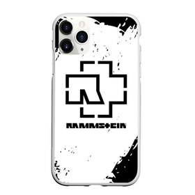 Чехол для iPhone 11 Pro Max матовый с принтом RAMMSTEIN / РАМШТАЙН в Петрозаводске, Силикон |  | 