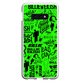 Чехол для Samsung S10E с принтом BILLIE EILISH БИЛЛИ АЙЛИШ LOGOBOMBING в Петрозаводске, Силикон | Область печати: задняя сторона чехла, без боковых панелей | Тематика изображения на принте: be | billie | billie eilish | blohsh | ghoul | logobombing | билли | билли айлиш | биляш | логобомбинг