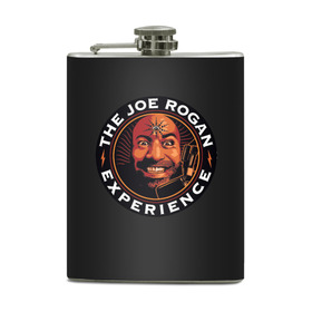 Фляга с принтом THE JOE ROGAN EXPERIENCE в Петрозаводске, металлический корпус | емкость 0,22 л, размер 125 х 94 мм. Виниловая наклейка запечатывается полностью | Тематика изображения на принте: comedian | humor | internet | joe rogan | jujutsu | meme | mma | podcast | psychedelia | stand up | ufc | борьба | джиуджитсу | джо роган | единоборства | интернет | комик | мем | подкаст | психоделия | стендап | юмор