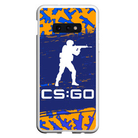 Чехол для Samsung S10E с принтом CS GO КС ГО в Петрозаводске, Силикон | Область печати: задняя сторона чехла, без боковых панелей | asiimov | counter | counter strike | counterstrike | cs go | cs:go | csgo | global | offensive | strike | гоу | каэс | контер | контр | контра | контрстрайк | кс го | кс:го | ксго | страйк | сы пщ