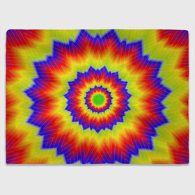 Плед 3D с принтом Tie-Dye в Петрозаводске, 100% полиэстер | закругленные углы, все края обработаны. Ткань не мнется и не растягивается | Тематика изображения на принте: abstract | colorful | dye | gradient | texture | tie | абстракция | градиент | дай | тай | текстура | цветной