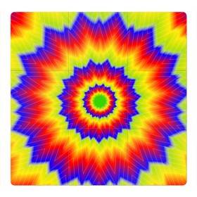 Магнитный плакат 3Х3 с принтом Tie-Dye в Петрозаводске, Полимерный материал с магнитным слоем | 9 деталей размером 9*9 см | Тематика изображения на принте: abstract | colorful | dye | gradient | texture | tie | абстракция | градиент | дай | тай | текстура | цветной