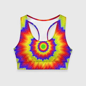 Женский спортивный топ 3D с принтом Tie-Dye в Петрозаводске, 82% полиэстер, 18% спандекс Ткань безопасна для здоровья, позволяет коже дышать, не мнется и не растягивается |  | abstract | colorful | dye | gradient | texture | tie | абстракция | градиент | дай | тай | текстура | цветной