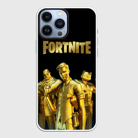 Чехол для iPhone 13 Pro Max с принтом FORTNITE GOLD SQUAD в Петрозаводске,  |  | 2 часть | 3 season | 3 сезон | fortnite | gold | midas | squad | мидас | фортнайт