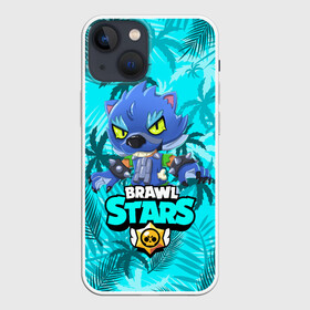 Чехол для iPhone 13 mini с принтом BRAWL STARS LEON WEREWOLF в Петрозаводске,  |  | bibi | brawl stars | coach mike | crow | gale | leon | leon shark | max | mecha crow | mortis | mr.p | nani | phoenix | sally leon | sandy | spike | sprout | tara | virus 8 bit | werewolf | ворон | оборотень