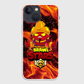 Чехол для iPhone 13 mini с принтом BRAWL STARS EVIL GENE | ДЖИН в Петрозаводске,  |  | bibi | brawl stars | coach mike | crow | evil gene | gale | gene | leon | leon shark | max | mecha crow | mortis | mr.p | nani | phoenix | sally leon | sandy | spike | sprout | tara | virus 8 bit | werewolf | ворон | джин | оборотень