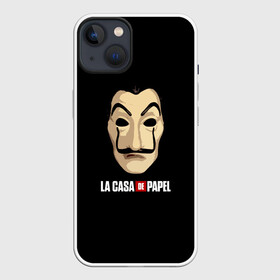 Чехол для iPhone 13 с принтом БУМАЖНЫЙ ДОМ в Петрозаводске,  |  | bella ciao | berlin | denver | helsinki | la casa de papel | moscow | nairobi | netflix | oslo | professor | rio | spain | tokyo | белла чао | берлин | бумажный дом | денвер | испания | лиссабон | москва | найроби | нетфликс | осло | палермо