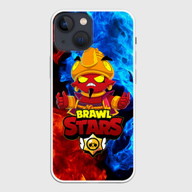 Чехол для iPhone 13 mini с принтом BRAWL STARS EVIL GENE | ДЖИН в Петрозаводске,  |  | bibi | brawl stars | coach mike | crow | evil gene | gale | gene | leon | leon shark | max | mecha crow | mortis | mr.p | nani | phoenix | sally leon | sandy | spike | sprout | tara | virus 8 bit | werewolf | ворон | джин | оборотень