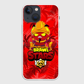 Чехол для iPhone 13 mini с принтом BRAWL STARS EVIL GENE | ДЖИН в Петрозаводске,  |  | bibi | brawl stars | coach mike | crow | evil gene | gale | gene | leon | leon shark | max | mecha crow | mortis | mr.p | nani | phoenix | sally leon | sandy | spike | sprout | tara | virus 8 bit | werewolf | ворон | джин | оборотень