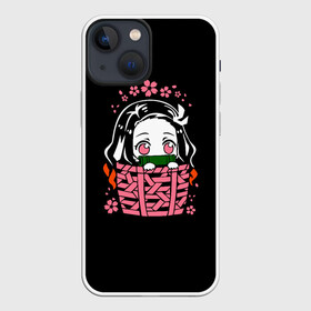 Чехол для iPhone 13 mini с принтом KIMETSU NO YAIBA NEZUKO | НЕЗУКО в Петрозаводске,  |  | demon slayer | kimetsu no yaiba | nezuko | shinobu | slayer | tanjiro | zenitsu | гию томиока | зенитцу | иноске хашибира | клинок рассекающий демонов | незуко | танджиро | шинобу кочо