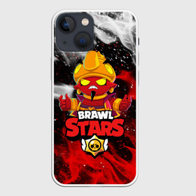 Чехол для iPhone 13 mini с принтом BRAWL STARS EVIL GENE | ДЖИН в Петрозаводске,  |  | bibi | brawl stars | coach mike | crow | evil gene | gale | gene | leon | leon shark | max | mecha crow | mortis | mr.p | nani | phoenix | sally leon | sandy | spike | sprout | tara | virus 8 bit | werewolf | ворон | джин | оборотень