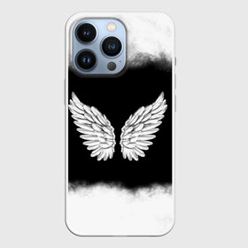 Чехол для iPhone 13 Pro с принтом Im an angel в Петрозаводске,  |  | angel | birds | fly | wings | ангел | бабочка | богиня | воздушный | демон | дым | космос | крылья | лебедь | летать | летучий | милые | мифические | небесный | небо | облако | пегас | перья | прикольные | птица | рай