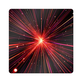 Магнит виниловый Квадрат с принтом Рождение Сверхновой в Петрозаводске, полимерный материал с магнитным слоем | размер 9*9 см, закругленные углы | бесконечность | взрыв | вселенная | галактика | движение | звезда | звездная | звезды | искры | космический | космос | линии | материя | неоновый | нло | ночь | огни | огонь | оптические | петарда