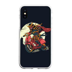 Чехол для iPhone XS Max матовый с принтом Samurai Biker (Z) в Петрозаводске, Силикон | Область печати: задняя сторона чехла, без боковых панелей | 2020 | auto | bike | moto | motorcycle | samurai | sport | авто | автомобиль | автомобильные | байк | бренд | буке | воин | вояк | марка | машины | мононофу | мото | мотоциклы | мститель | мушя | ниндзя | сабурай | самурай | слуга