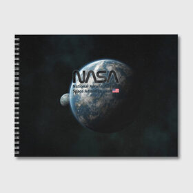 Альбом для рисования с принтом NASA в Петрозаводске, 100% бумага
 | матовая бумага, плотность 200 мг. | alien | elon | mask | musk | nasa | space x | star | ufo | америка | американский | астронавт | гуманоид | звезды | земля | зона 51 | илон | инопланетянин | космонавт | космос | луна | марс | маск | наса | нло | планета | пришелец