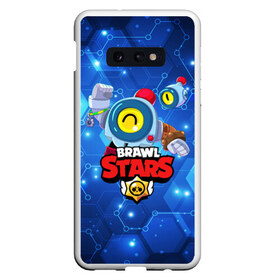 Чехол для Samsung S10E с принтом BRAWL STARS NANI НАНИ в Петрозаводске, Силикон | Область печати: задняя сторона чехла, без боковых панелей | bibi | brawl stars | coach mike | crow | evil gene | gale | gene | leon | leon shark | max | mecha crow | mortis | mr.p | nani | phoenix | sally leon | sandy | spike | sprout | tara | virus 8 bit | werewolf | ворон | джин | оборотень