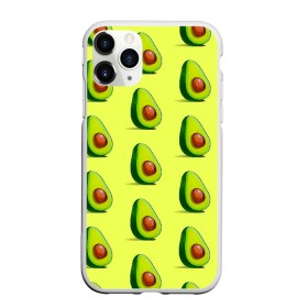 Чехол для iPhone 11 Pro Max матовый с принтом Авокадо в Петрозаводске, Силикон |  | Тематика изображения на принте: авокадо | арт | в разрезе | вкусно | вкусный фрукт | желтый | зеленый | косточка | крупная косточка | разрез | рисунок | сладко | сочно | фрукт
