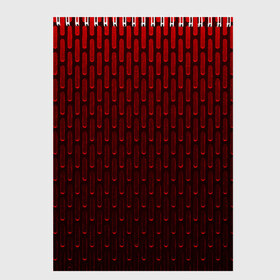 Скетчбук с принтом текстура красный градиент в Петрозаводске, 100% бумага
 | 48 листов, плотность листов — 100 г/м2, плотность картонной обложки — 250 г/м2. Листы скреплены сверху удобной пружинной спиралью | геометрия | градиент | красный | линии | поверхность | простота | симметрия | текстура | точки | черный