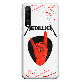 Чехол для Honor P30 с принтом METALLICA (Z) в Петрозаводске, Силикон | Область печати: задняя сторона чехла, без боковых панелей | kurt kobein | metallica | rock | курт кобейн | металика | металлика | рок | супер звезда