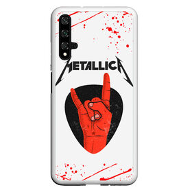 Чехол для Honor 20 с принтом METALLICA (Z) в Петрозаводске, Силикон | Область печати: задняя сторона чехла, без боковых панелей | kurt kobein | metallica | rock | курт кобейн | металика | металлика | рок | супер звезда