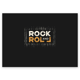 Поздравительная открытка с принтом Rock and Roll (Z) в Петрозаводске, 100% бумага | плотность бумаги 280 г/м2, матовая, на обратной стороне линовка и место для марки
 | rock | rock and roll | блюз | госпел | драйв | кантри | качайся и катись | музыка | музыкальная | панк | панки | рок | рок н ролл | рокер | хой