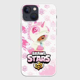 Чехол для iPhone 13 mini с принтом Brawl stars Unicorn. в Петрозаводске,  |  | bibi | brawl stars | coach mike | leon | leon shark | mecha crow | mr.p | sally leon | sandy | sprout | unicorn | virus 8 bit | биби | бравл старс | вирус 8 бит | леон | оборотень | спроут | сэли леон