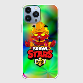 Чехол для iPhone 13 Pro Max с принтом BRAWL STARS EVIL GENE | ДЖИН в Петрозаводске,  |  | Тематика изображения на принте: bibi | brawl stars | coach mike | crow | evil gene | gale | gene | leon | leon shark | max | mecha crow | mortis | mr.p | nani | phoenix | sally leon | sandy | spike | sprout | tara | virus 8 bit | werewolf | ворон | джин | оборотень