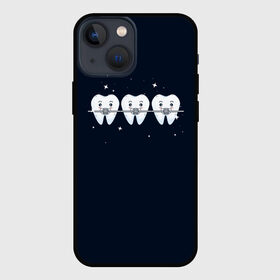 Чехол для iPhone 13 mini с принтом Зубы в Петрозаводске,  |  | sgv | блеск | брекеты | зубы | стоматолог
