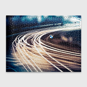 Обложка для студенческого билета с принтом BMW в Петрозаводске, натуральная кожа | Размер: 11*8 см; Печать на всей внешней стороне | bmw | extreme | germany | highway | prestige | speed | track | turn | бмв | германия | поворот | престиж | скорость | трасса | шоссе | экстрим