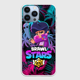 Чехол для iPhone 13 Pro Max с принтом BRAWL STARS BIBI | БИБИ в Петрозаводске,  |  | bibi | brawl stars | coach mike | crow | evil gene | gale | gene | leon | leon shark | max | mecha crow | mortis | mr.p | nani | phoenix | sally leon | sandy | spike | sprout | surge | tara | virus 8 bit | werewolf | волна | ворон | джин | л