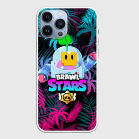 Чехол для iPhone 13 Pro Max с принтом BRAWL STARS SPROUT | СПРАУТ в Петрозаводске,  |  | Тематика изображения на принте: bibi | brawl stars | coach mike | crow | evil gene | gale | gene | leon | leon shark | max | mecha crow | mortis | mr.p | nani | phoenix | sally leon | sandy | spike | sprout | surge | tara | virus 8 bit | werewolf | волна | ворон | джин | л