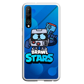 Чехол для Honor P30 с принтом virus 8 bit brawl stars Blue в Петрозаводске, Силикон | Область печати: задняя сторона чехла, без боковых панелей | 8 | 8 bit | 8 бит | 8бит | brawl | brawl stars | brawlstars | brawl_stars | jessie | бравл | бравлстарс