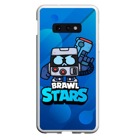 Чехол для Samsung S10E с принтом virus 8 bit brawl stars Blue в Петрозаводске, Силикон | Область печати: задняя сторона чехла, без боковых панелей | 8 | 8 bit | 8 бит | 8бит | brawl | brawl stars | brawlstars | brawl_stars | jessie | бравл | бравлстарс