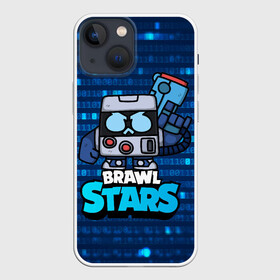 Чехол для iPhone 13 mini с принтом virus 8 bit brawl stars Blue в Петрозаводске,  |  | 8 | 8 bit | 8 бит | 8бит | brawl | brawl stars | brawlstars | brawl_stars | jessie | бравл | бравлстарс