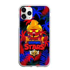 Чехол для iPhone 11 Pro Max матовый с принтом virus 8 bit brawl stars Blue в Петрозаводске, Силикон |  | 