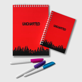 Блокнот с принтом Uncharted 2 в Петрозаводске, 100% бумага | 48 листов, плотность листов — 60 г/м2, плотность картонной обложки — 250 г/м2. Листы скреплены удобной пружинной спиралью. Цвет линий — светло-серый
 | among thieves | gameplay | ps3 | uncharted | uncharted 2 | uncharted 2 among thieves | uncharted 2: among thieves | uncharted 2: among thieves (video game) | walkthrough