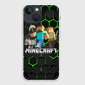 Чехол для iPhone 13 mini с принтом MINECRAFT   CREEPER в Петрозаводске,  |  | block | creeper | cube | minecraft | pixel | блок | геометрия | крафт | крипер | кубики | майнкрафт | пиксели