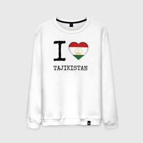 Мужской свитшот хлопок с принтом Таджикистан в Петрозаводске, 100% хлопок |  | asia | coat of arms | flag | heart | i | love | ornament | patterns | republic | state | tajikistan | азия | герб | государство | люблю | орнамент | республика | сердце | таджикистан | узоры | флаг | я