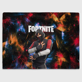 Плед 3D с принтом FORTNITE x IKONIK в Петрозаводске, 100% полиэстер | закругленные углы, все края обработаны. Ткань не мнется и не растягивается | deadmau5 | fortnite | fortnite 2 | fortnite x маршмелло | ikonik | marshmello | ninja | ninja streamer | raven | travis scott | ворон | иконик | ниндзя | пили | рейвен | трэвис скотт | фортнайт