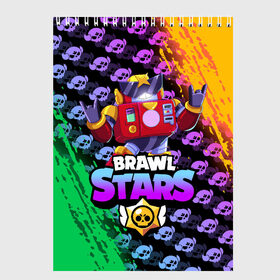 Скетчбук с принтом BRAWL STARS SURGE в Петрозаводске, 100% бумага
 | 48 листов, плотность листов — 100 г/м2, плотность картонной обложки — 250 г/м2. Листы скреплены сверху удобной пружинной спиралью | brawl stars | crow | gale | leon | leon shark | max | nani | sally leon | shark | sprout | surge | tara | virus 8 bit | werewolf leon | акула | берли | бравл старс | ворон | макс | нани | оборотень