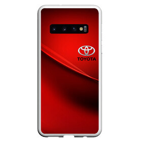 Чехол для Samsung Galaxy S10 с принтом TOYOTA в Петрозаводске, Силикон | Область печати: задняя сторона чехла, без боковых панелей | Тематика изображения на принте: abstract | auto | brand | car | geometry | sport | texture | toyota | абстракция | авто | автомобильные | бренд | геометрия | классика | машины | модные | спорт | стиль | текстура | тоёта