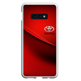 Чехол для Samsung S10E с принтом TOYOTA в Петрозаводске, Силикон | Область печати: задняя сторона чехла, без боковых панелей | Тематика изображения на принте: abstract | auto | brand | car | geometry | sport | texture | toyota | абстракция | авто | автомобильные | бренд | геометрия | классика | машины | модные | спорт | стиль | текстура | тоёта