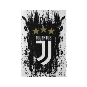 Обложка для паспорта матовая кожа с принтом JUVENTUS. в Петрозаводске, натуральная матовая кожа | размер 19,3 х 13,7 см; прозрачные пластиковые крепления | Тематика изображения на принте: cr7 | juve | juventus | ronaldo | роналдо | ювентус