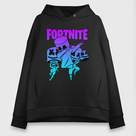 Женское худи Oversize хлопок с принтом FORTNITE x MARSHMELLO DAB в Петрозаводске, френч-терри — 70% хлопок, 30% полиэстер. Мягкий теплый начес внутри —100% хлопок | боковые карманы, эластичные манжеты и нижняя кромка, капюшон на магнитной кнопке | deadmau5 | fortnite | fortnite 2 | fortnite x маршмелло | ikonik | marshmello | ninja | ninja streamer | raven | travis scott | ворон | иконик | ниндзя | пили | рейвен | трэвис скотт | фортнайт