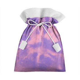 Подарочный 3D мешок с принтом Фиолетовый ТАЙ ДАЙ в Петрозаводске, 100% полиэстер | Размер: 29*39 см | summer | tie dye | акварель | лето | разноцветная | тай дай | тайдай | фиолетовый тай дай | яркая