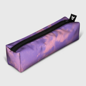 Пенал 3D с принтом Фиолетовый ТАЙ ДАЙ в Петрозаводске, 100% полиэстер | плотная ткань, застежка на молнии | summer | tie dye | акварель | лето | разноцветная | тай дай | тайдай | фиолетовый тай дай | яркая